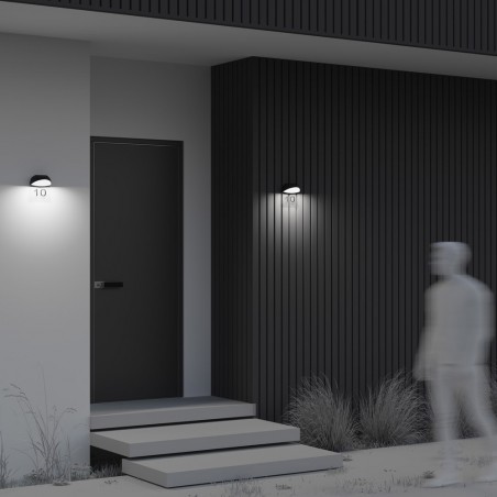 Aplique de pared para exterior LED Gloss (7W)