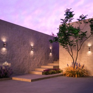 Outdoor Wall Lamp Bowery (2 lights)