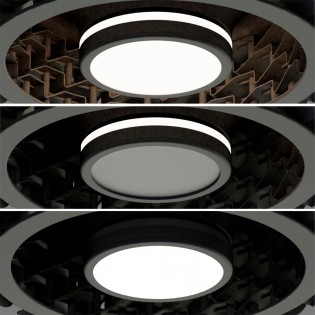 LED-Deckenventilator Rubik Wifi (36W+15W)