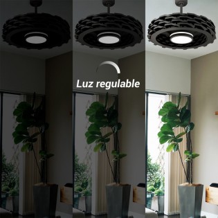 LED-Deckenventilator Rubik Wifi (36W+15W)