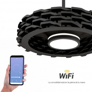 LED-Deckenventilator Rubik Wifi (36W+15W)