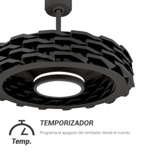 LED-Deckenventilator Rubik Wifi (36W+15W)