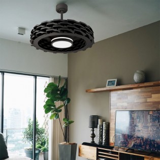LED-Deckenventilator Rubik Wifi (36W+15W)