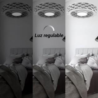 LED-Deckenventilator Rubik Wifi (36W+15W)