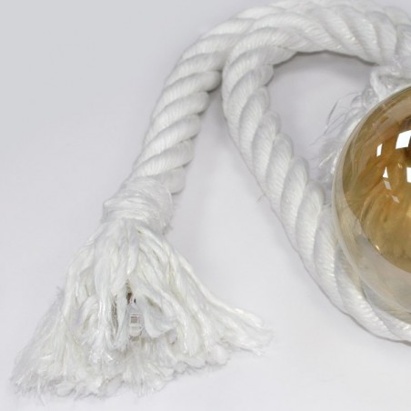 Seillampe (weißes Nylon)