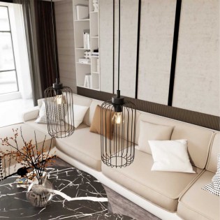 Ceiling lamp Osmera Black