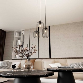 Ceiling lamp Osmera Black II (3 lights)
