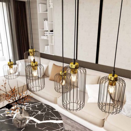 Ceiling lamp Osmera Gold (6 lights)