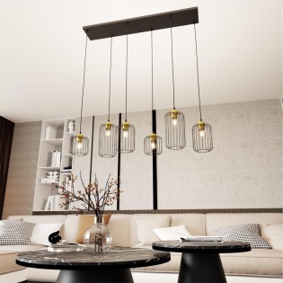 Ceiling lamp Osmera Gold (6 lights)