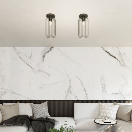 Flush light Coberti Black