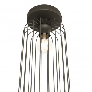 Flush light Coberti Black