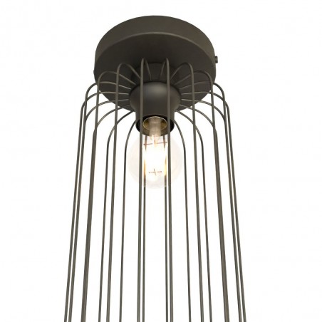 Flush light Coberti Black