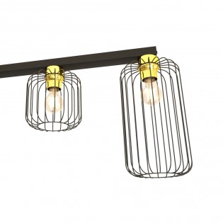 Ceiling track light Coberti Gold (3 lights)