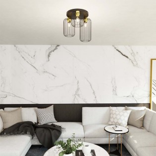 Flush light Coberti Gold (3 lights)