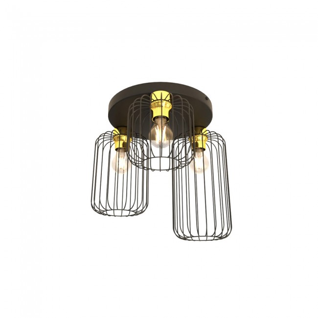 Flush light Coberti Gold (3 lights)