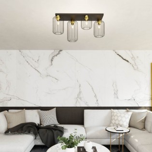 Flush light Coberti Gold (4 lights)