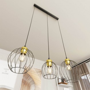 Lámpara de techo Fersan Oro (3 luces)