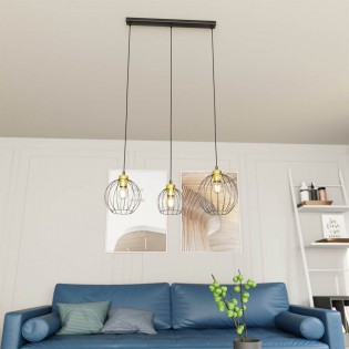Ceiling lamp Fersan Gold (3 lights)