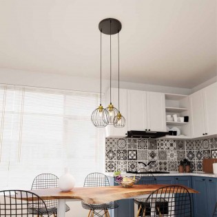 Ceiling lamp Fersan Gold II (3 lights)