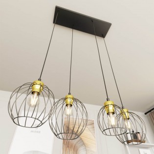 Lámpara de techo Fersan Oro (4 luces)