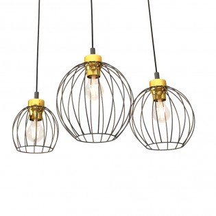 Lámpara de techo Fersan Oro (4 luces)