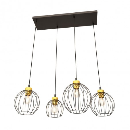 Ceiling lamp Fersan Gold (4 lights)