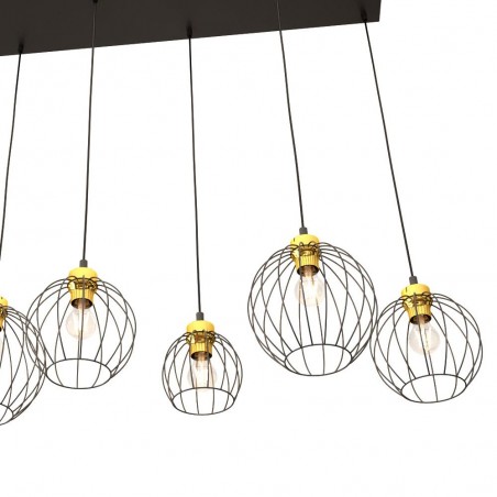 Ceiling lamp Fersan Gold (6 lights)