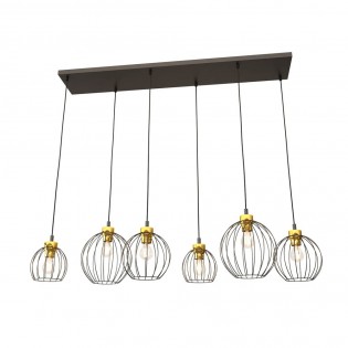 Ceiling lamp Fersan Gold (6...