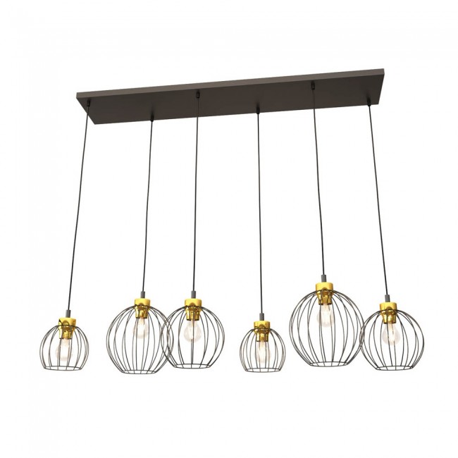 Ceiling lamp Fersan Gold (6 lights)