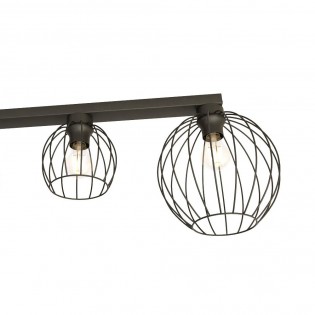 Ceiling track light Indo Black (3 lights)