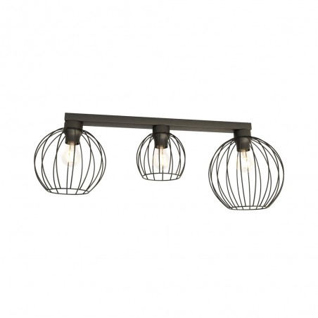 Ceiling track light Indo Black (3 lights)