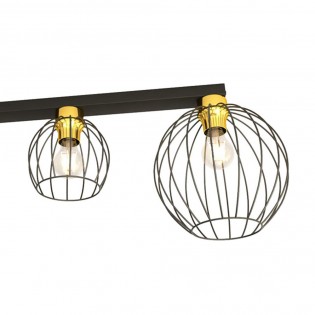 Ceiling track light Indo Gold (3 lights)