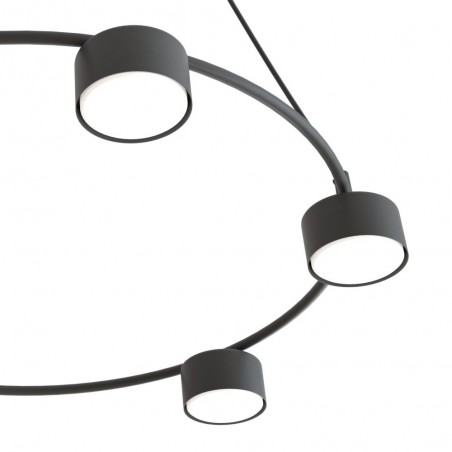 Lámpara de techo Discover Negro (6 luces)