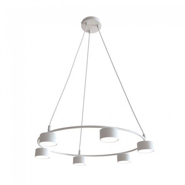 Ceiling lamp Discover White (6 lights)