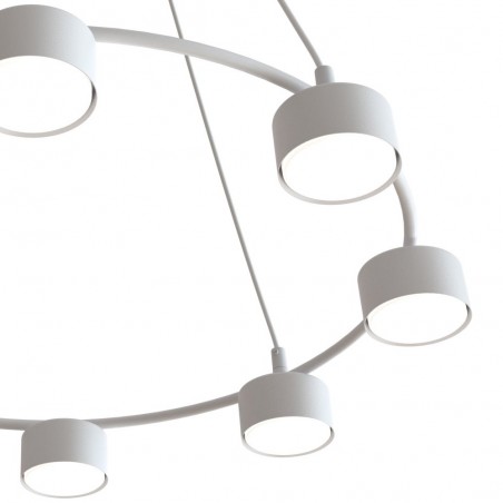 Lámpara de techo Discover Blanco (8 luces)