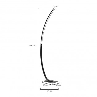 Floor lamp LED Apolo (25W)