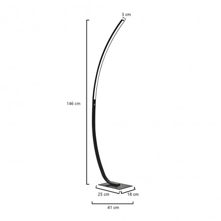 Floor lamp LED Apolo (25W)