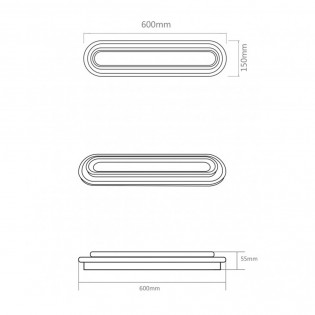 Flush light LED Link (32W)