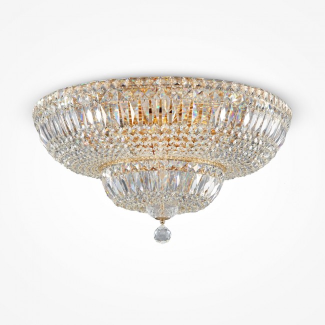 Flush Mount Kristall-Kronleuchter Basfor