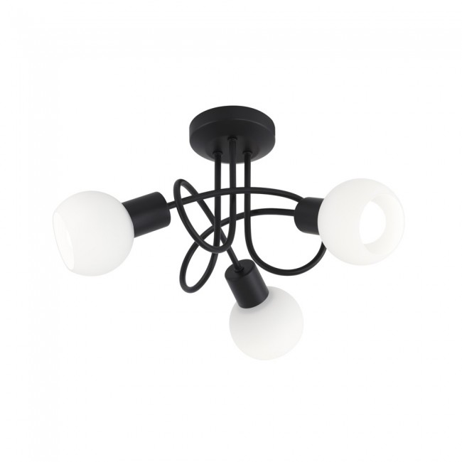 Plafón de techo Opal (3 luces)
