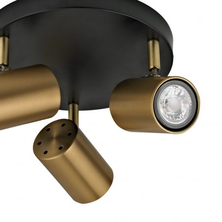 Plafón de techo Paros (3 luces)