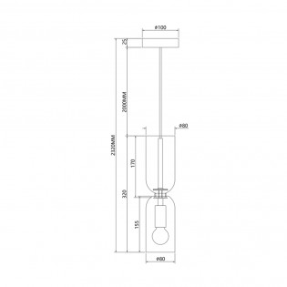Lámpara colgante Memory