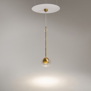 Pendant Lamp Ros Brass