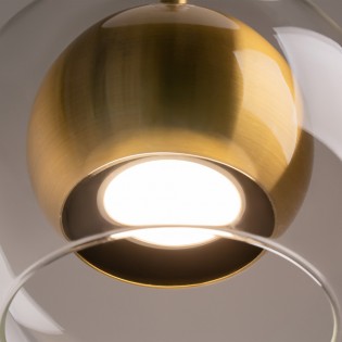 Pendant Lamp Ros Brass