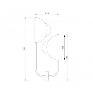 Wall Lamp Tropic I (2 lights)