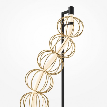 Lámpara de pie LED Golden Cage (48W)