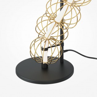 Lámpara de pie LED Golden Cage (48W)