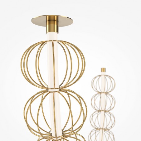 Aplique de pared LED Golden Cage (117W)