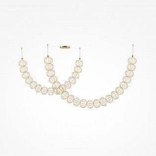 LED Pendant Lamp Golden...