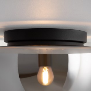 Ceiling Flush Light Glassy
